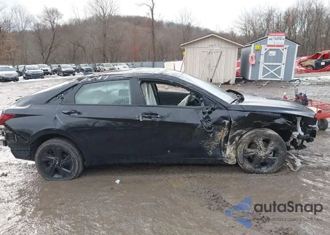 2022 Hyundai Elantra Sel from USA, damaged, VIN 5NPLS4AG0NH079903